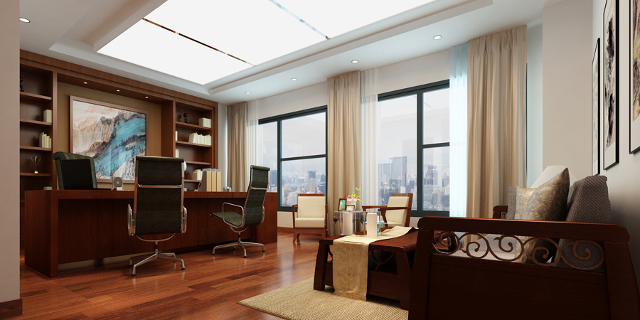 合肥萬達廣場廬聯(lián)投資辦公裝修工程